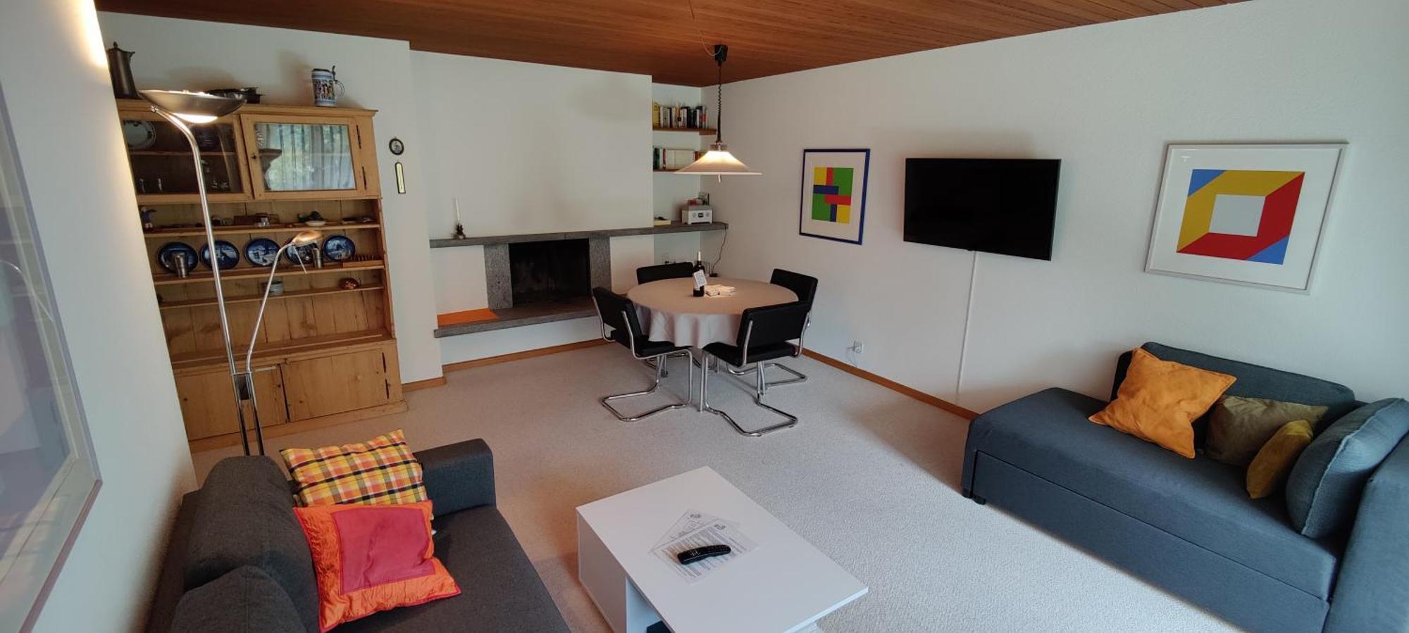 Gemütliches Appartement für Erholung und Sport Klosters-Serneus Exterior foto